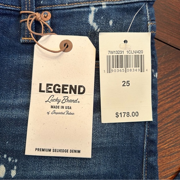 Lucky Brand Women’s Brooke Skinny Mid Rise Jeans Size 25 - Picture 3 of 5